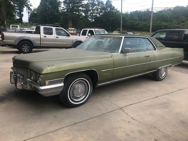 Perfect project for restro mod or a complete restore 1971 Cadillac DeVille