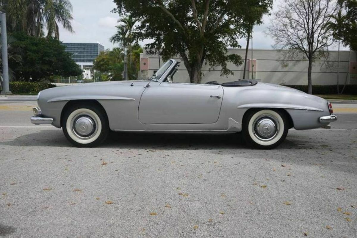 Performance Auto Wholesalers 190SL Silver Convertible Miami 1959 Mercedes-Benz 190-Series