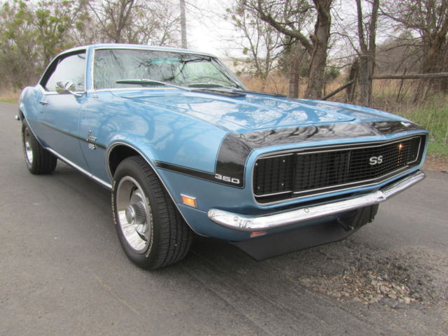PERFORMANCE BUILT 350 V-8 TEXAS SOLID RECENT RESTORATION STRAIGHT BODY NICE 1968 Chevrolet Camaro RS/SS Trim