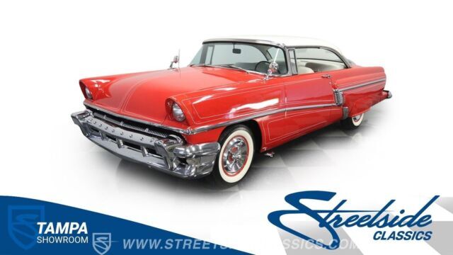 PERIOD CORRECT 292 V8 3 SPEED MANUAL CONTINENTAL KIT BEAUTIFUL COLOR COMBO 1956 Mercury Custom 2 Door Hardtop