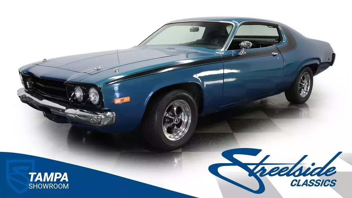PERIOD CORRECT 318 V8 AUTOMATIC POWER FRONT DISC POWER STEERING BROADCAST SHEET 1973 Plymouth Satellite