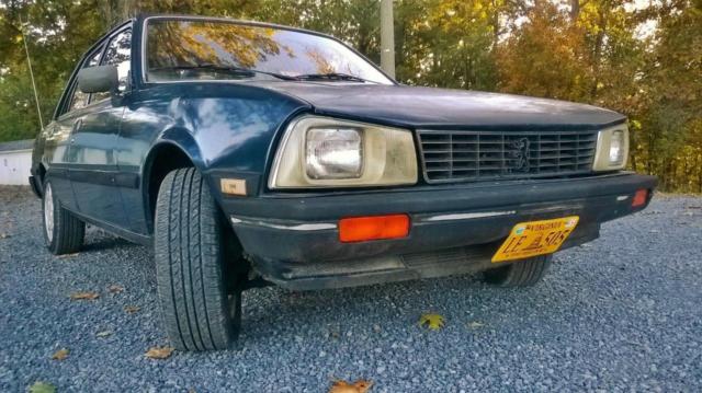 Peugeot 505 Turbo Diesel Sedan Auto -Comfy -Drive Home- 30 MPG -New tires- Video 1984 Peugeot 505 GL Sedan 4-Door