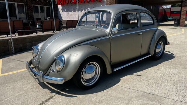 Pewter Volkswagen Beetle with 0 Miles available now! 1958 Volkswagen Beetle - Classic