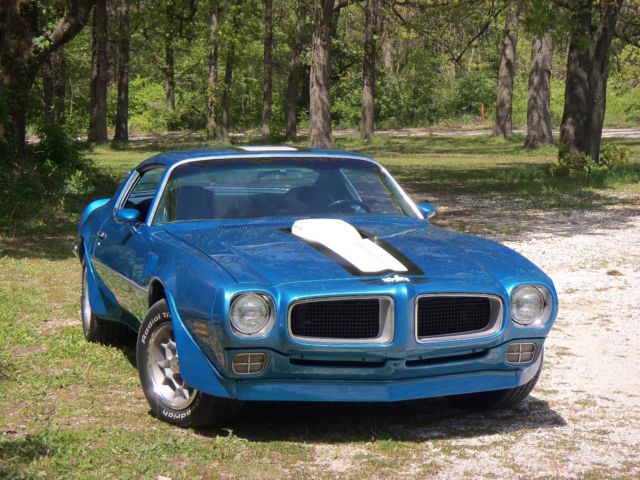 PHS Documented 1971 Pontiac Trans Am 455 HO 1971 Pontiac Firebird