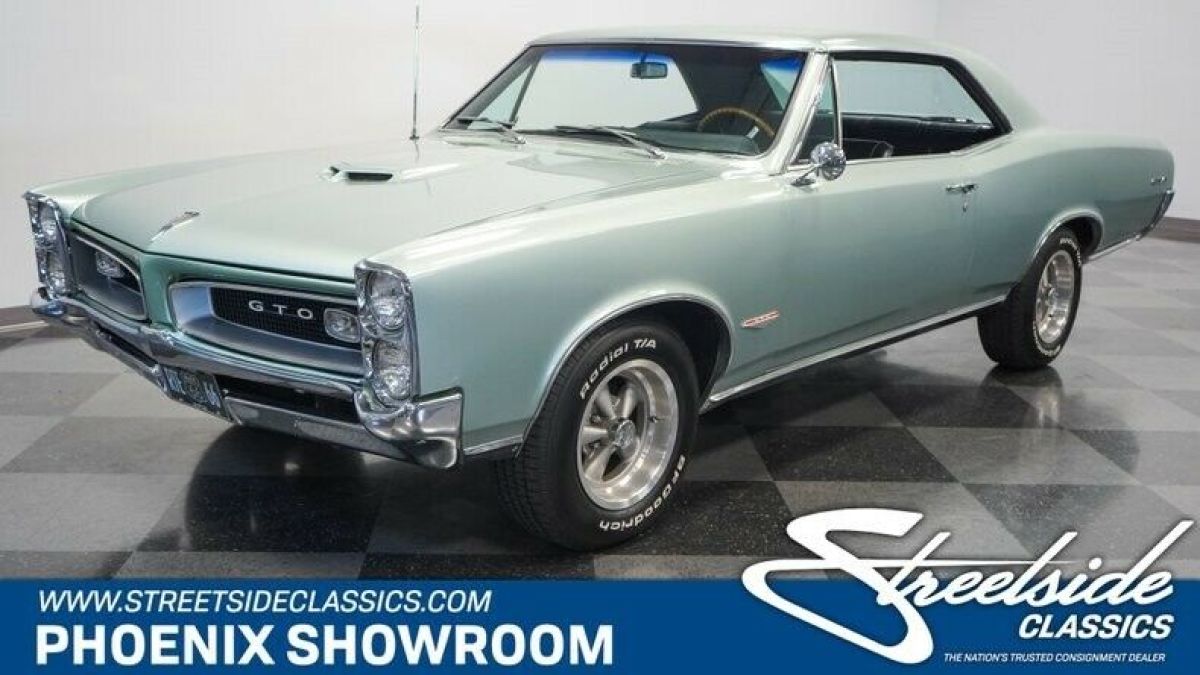 PHS Goat V8 Auto Overdrive Classic Vintage Collector A/C Edelbrock Hardtop Craga 1966 Pontiac GTO