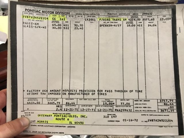 19720000 Pontiac Trans Am 455 HO 4spd - photo 9