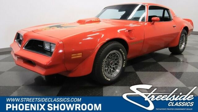 PHS V8 Auto Classic Vintage Collector Red Black TH400 TransAm Receipts Buildshee 1978 Pontiac Firebird Trans Am WS6