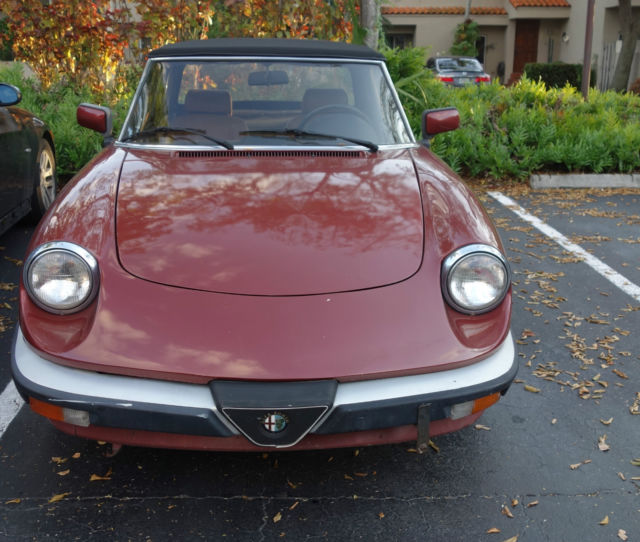 1990 Alfa Romeo Spider Veloce Convertible 2-Door - photo 2