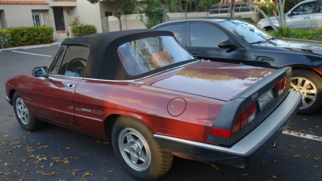 1990 Alfa Romeo Spider Veloce Convertible 2-Door - photo 3