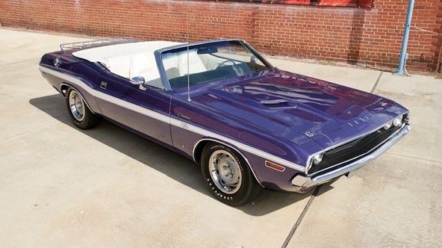 Plum Crazy 1970 Dodge Challenger R/T 383 Magnum 727 Auto Console for sale! 1970 Dodge Challenger --