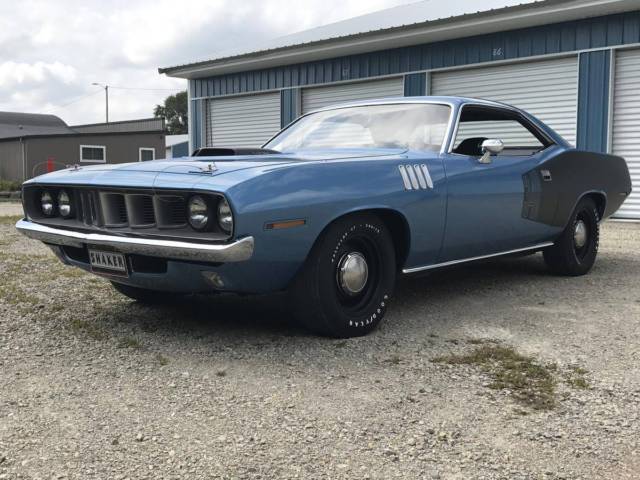 Plymouth "Cuda 340 Shaker 4-Speed Billboards MOPAR 1971 Plymouth Barracuda Billboard Shaker
