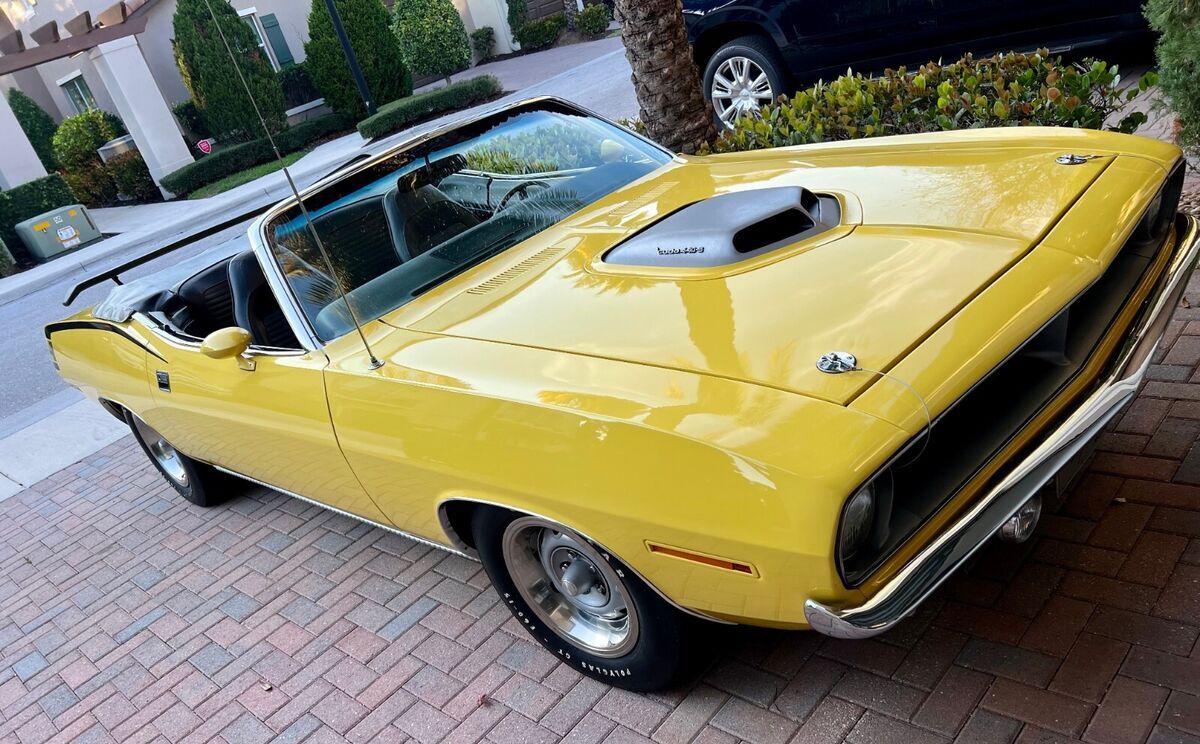 1970 Plymouth Barracuda CUDA , CONVERTIBLE, 4 SPEED, MOPAR - photo 3