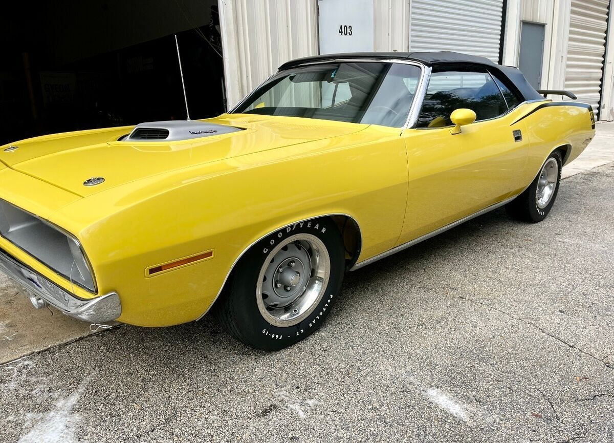 1970 Plymouth Barracuda CUDA , CONVERTIBLE, 4 SPEED, MOPAR - photo 6