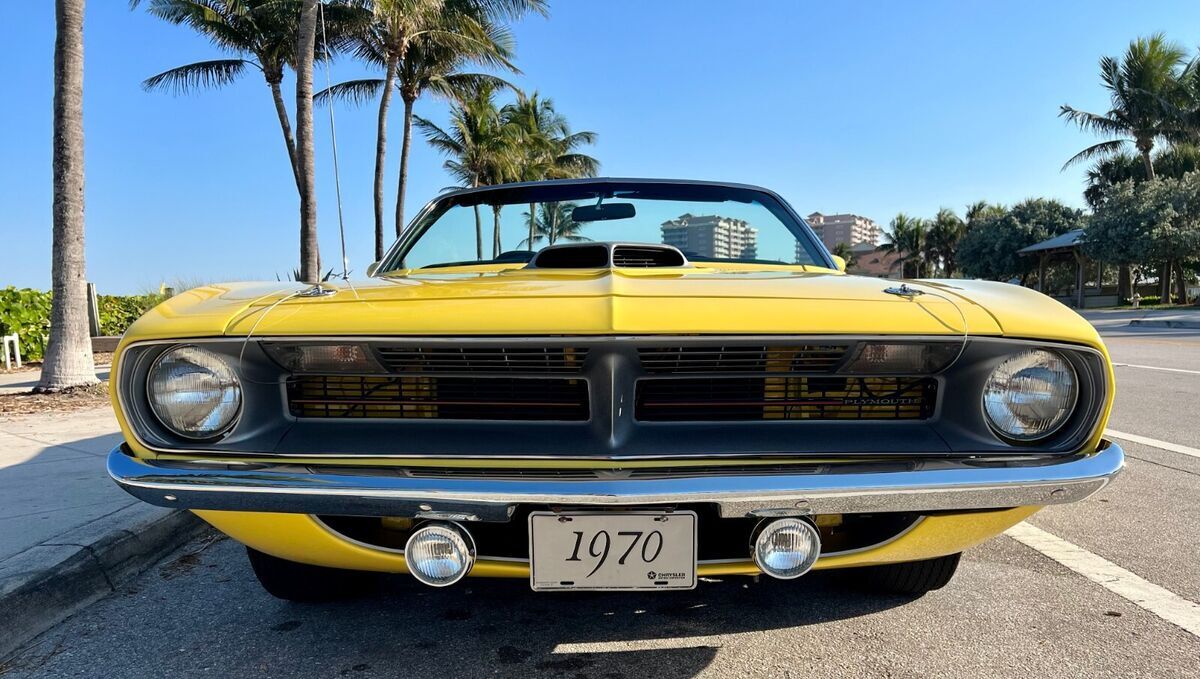 1970 Plymouth Barracuda CUDA , CONVERTIBLE, 4 SPEED, MOPAR - photo 7