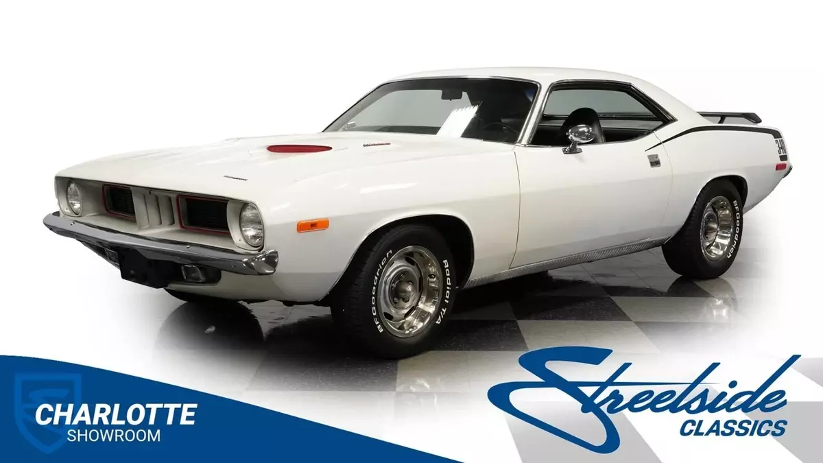 PLYMOUTH CUDA 340 V8 AMERICAN MUSCLE MUSCLE CAR SPORTS CAR CLASSIC MOPAR VINTAGE 1973 Plymouth Cuda