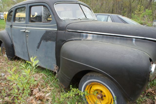 PLYMOUTH DELUXE SEDAN SOLID PROJECT ORIGINAL # 'S MATCH EASY RESTORATION 1941 Plymouth DELUXE SEDAN DELUXE