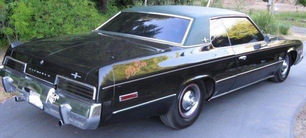 Plymouth Gran Fury Two Door Hardtop Cruiser 1974 Plymouth Fury Gran Coupe