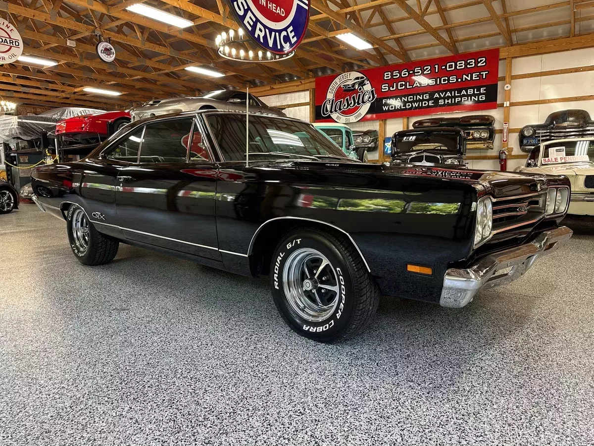 Plymouth GTX Factory 440 - - AC - Factory Velvet Black - Build Sheet 1969 Plymouth GTX Factory 440 - Auto - AC - Factory Velvet Black - Build Sheet