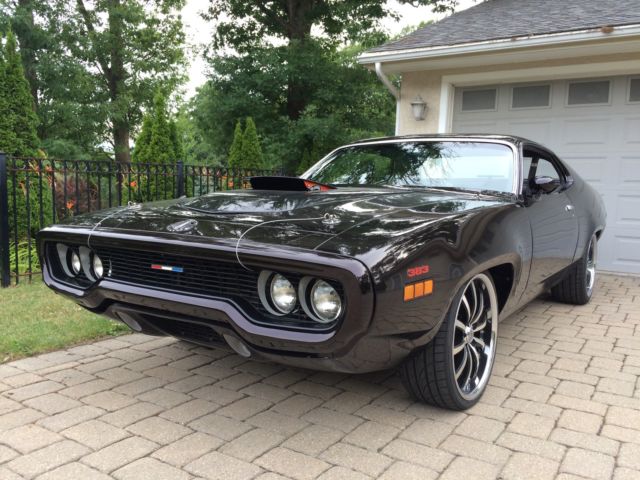 Plymouth mopar 383 restored , last chance to own this car 1971 Plymouth Satellite Sebring