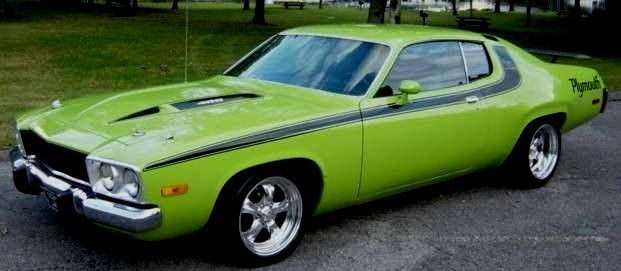 Plymouth Road Runner (One of Only 280 Manufactured) 1974 Plymouth Road Runner