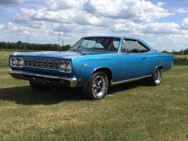 Plymouth satellite 383 4-speed 1 of 319 1968 Plymouth Road Runner