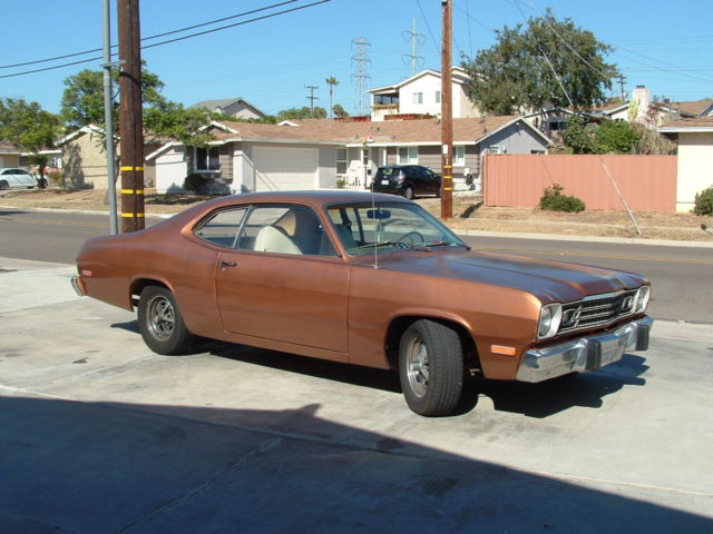 Plymouth Space Duster V 8 Automatic California Rust Free Car FREE SHIPPING 1974 Plymouth Duster