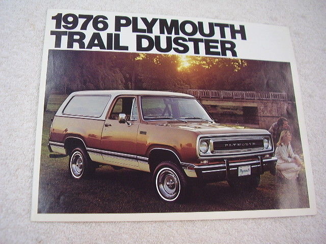 plymouth trailduster Truck SUV 4x4 4wd Blazer 1976 Plymouth Other sport