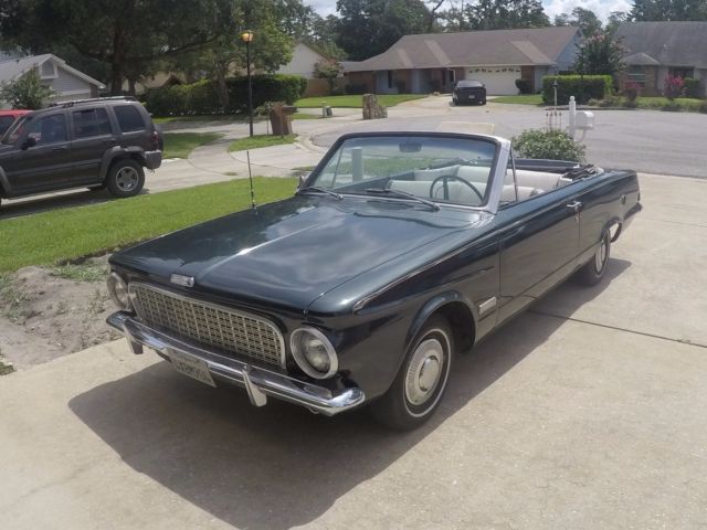 Plymouth Valiant 200 Convertible 170 cu in (2.8 L) LG Slant-6 I6 1963 Plymouth Other Convertible