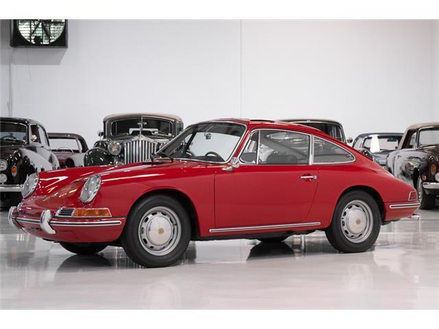 Polo Red over Black | Please "See full description" for more photos/info 1965 Porsche 911 2.0 Sunroof Coupe