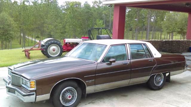 Pontiac Bonneville brown with 69,000 Miles, for sale! 1981 Pontiac Bonneville Brougham 4dr Sedan