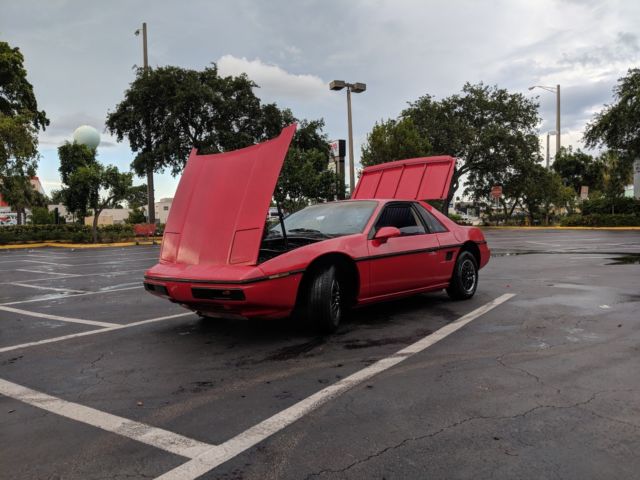 pontiac fiero 2M4 1984 98000 MILES ORIGINAL 1984 Pontiac Fiero 2M4