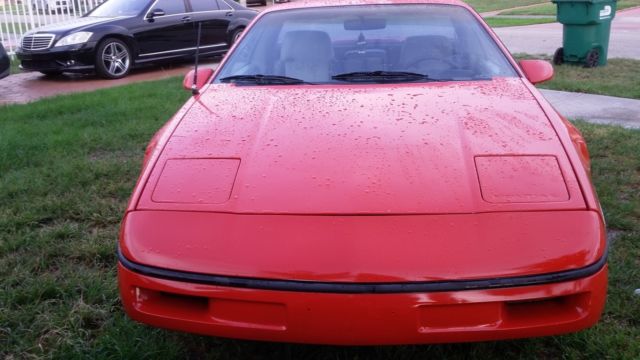 1987 Pontiac Fiero Black - photo 3
