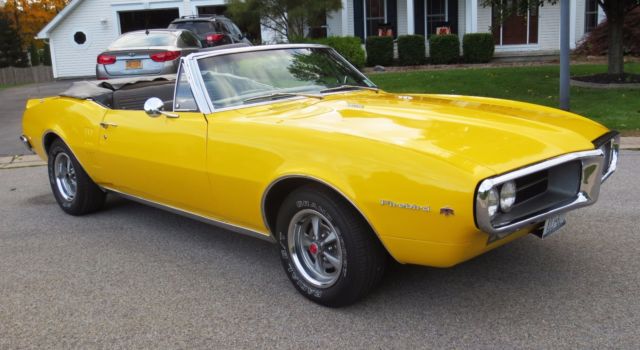 Pontiac: Firebird Convertible V8 Auto Original! 1967 Pontiac Firebird