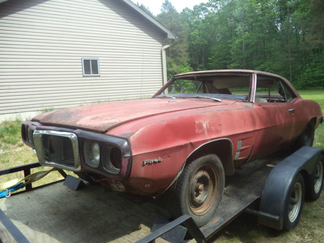 pontiac firebird roller was 350 HO 3 speed manual 1969 Pontiac Firebird