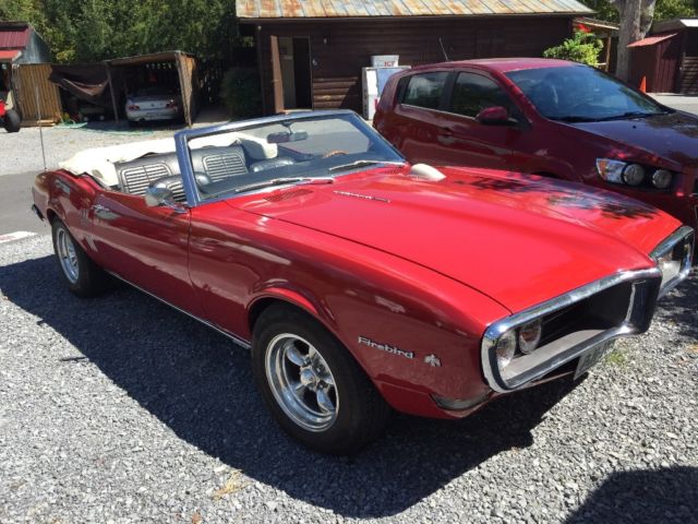 Pontiac Firebird Sprint Convertible 1968 Pontiac Firebird