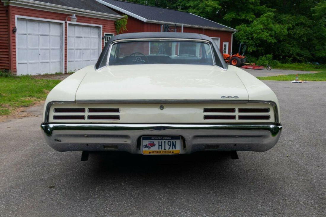 1967 Pontiac GTO black vinyl roof, - photo 4