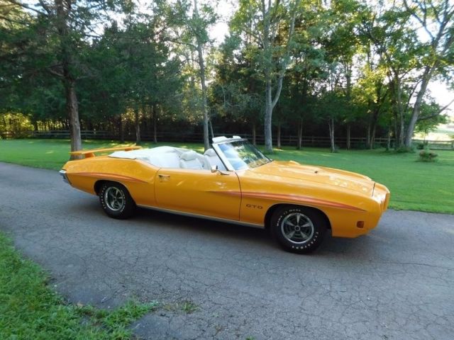 1970 Pontiac GTO -REAL 400 WT CODE CONVERTIBLE- - photo 12