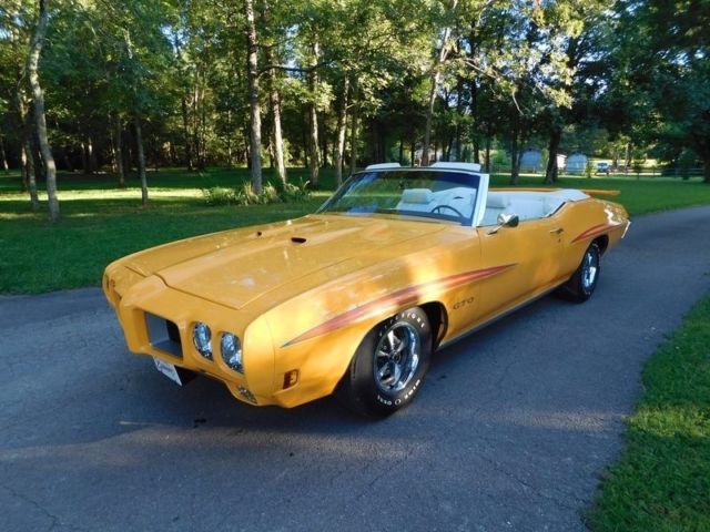 1970 Pontiac GTO -REAL 400 WT CODE CONVERTIBLE- - photo 2