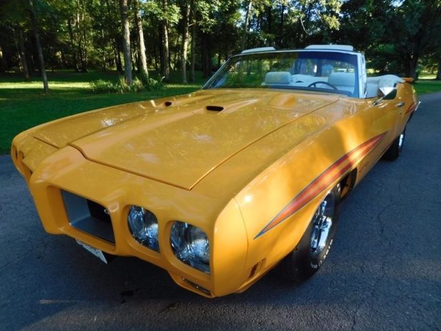 1970 Pontiac GTO -REAL 400 WT CODE CONVERTIBLE- - photo 3