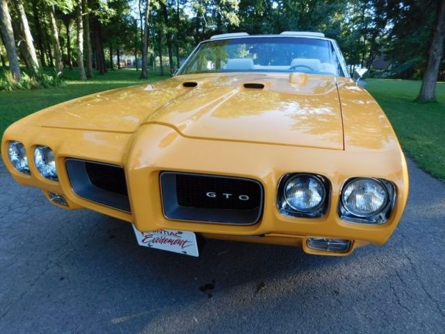 1970 Pontiac GTO -REAL 400 WT CODE CONVERTIBLE- - photo 4