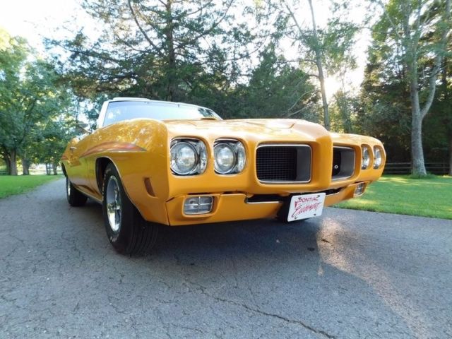 1970 Pontiac GTO -REAL 400 WT CODE CONVERTIBLE- - photo 8