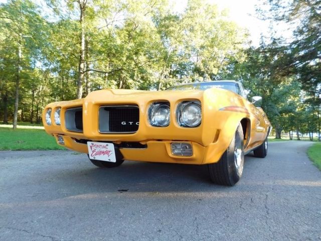 1970 Pontiac GTO -REAL 400 WT CODE CONVERTIBLE- - photo 9