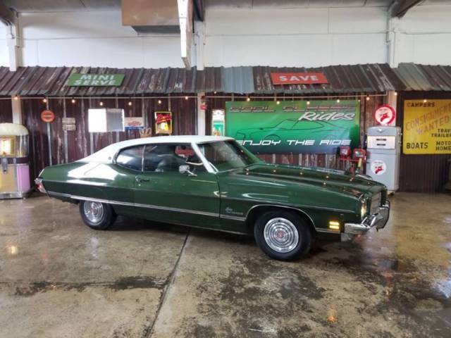 Pontiac Le Mans Green with 48,906 Miles, for sale! 1972 Pontiac Le Mans Luxury 2dDr Hard Top