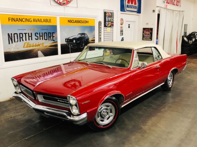 1965 Pontiac Le Mans - CONVERTIBLE - 326 V8 - FACTORY BUCKETS AND CONSO - photo 13