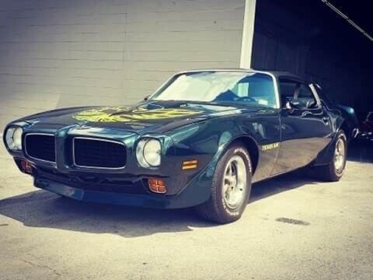 1973 Pontiac Trans Am Brewster Green Factory A/C - photo 11