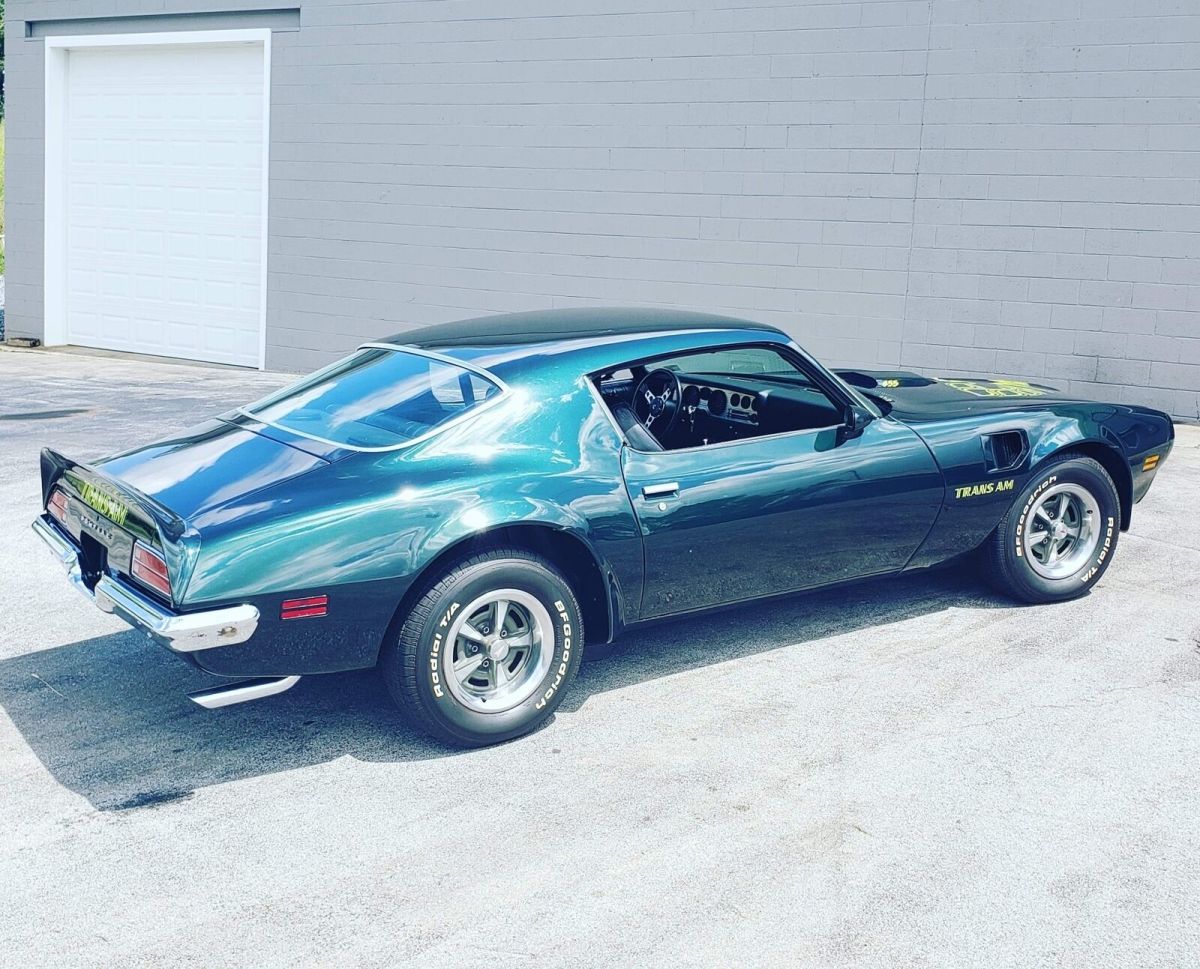 1973 Pontiac Trans Am Brewster Green Factory A/C - photo 12