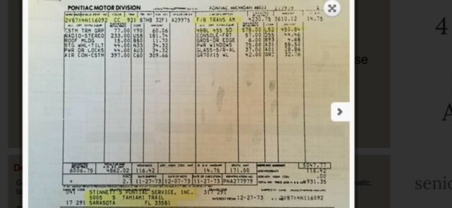 1974 Pontiac Trans am SD Deluxe - photo 7