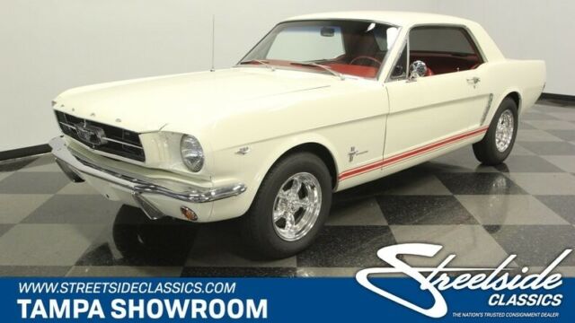 pony Wimbleton White gorgeous interior straight body cold AC mustang 1965 Ford Mustang Coupe
