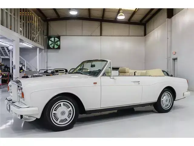 Porcelain over Beige | Please "See full description" for more photos/info 1989 Bentley Continental Convertible