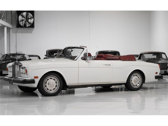 Porcelain White over Red | Please "See full description" for more photos/info 1983 Rolls Royce Corniche Convertible